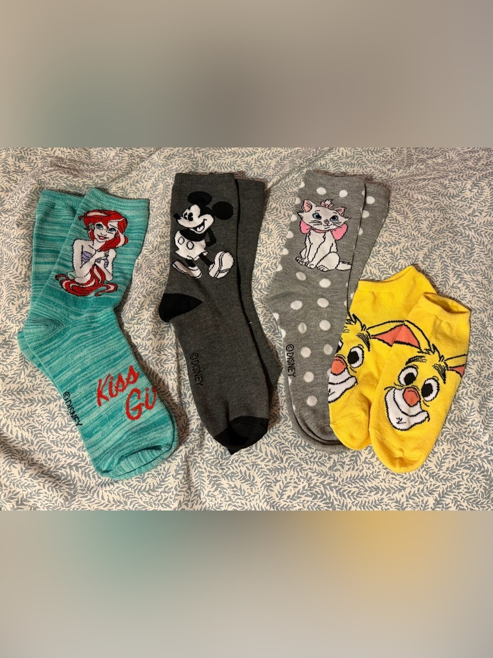 Assorted Disney Crew and Ankle socks